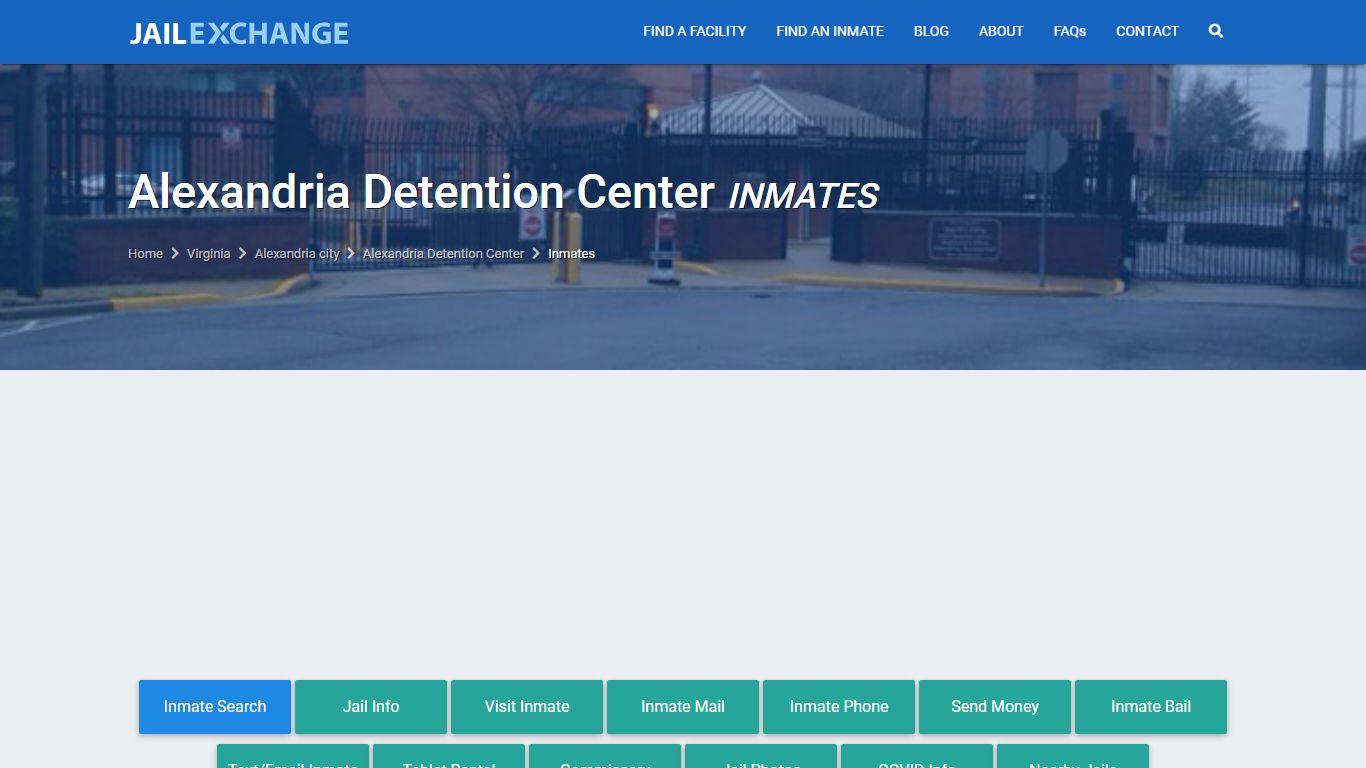 Alexandria city Jail Inmates | Arrests | Mugshots | VA