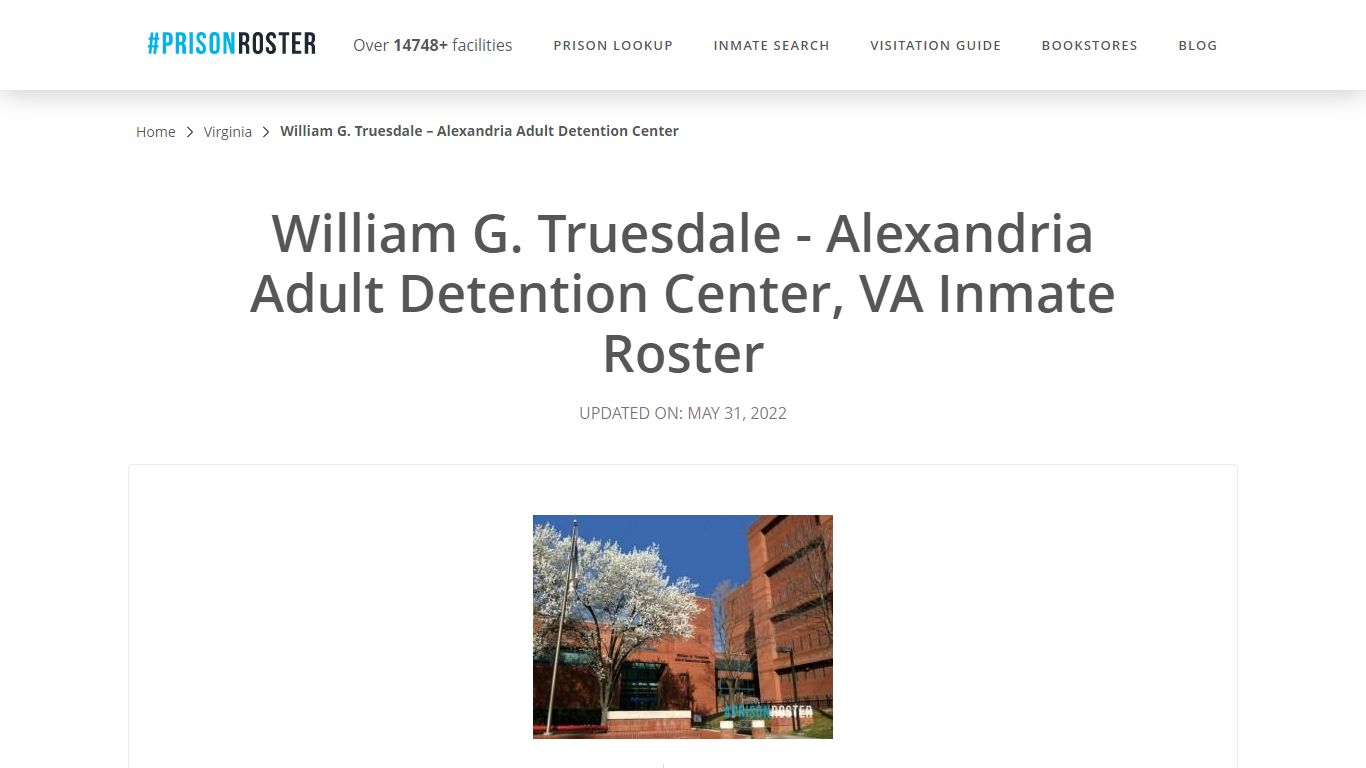 William G. Truesdale - Alexandria Adult Detention Center ...